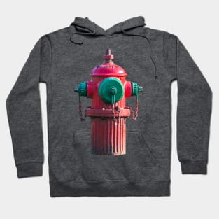 Fluted TCIW Red Fire Hydrant Hoodie